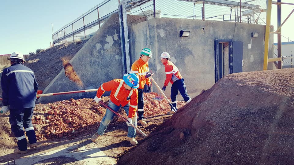 The expansion of Waste water treatment plant work has started at Oyu Tolgoi site.